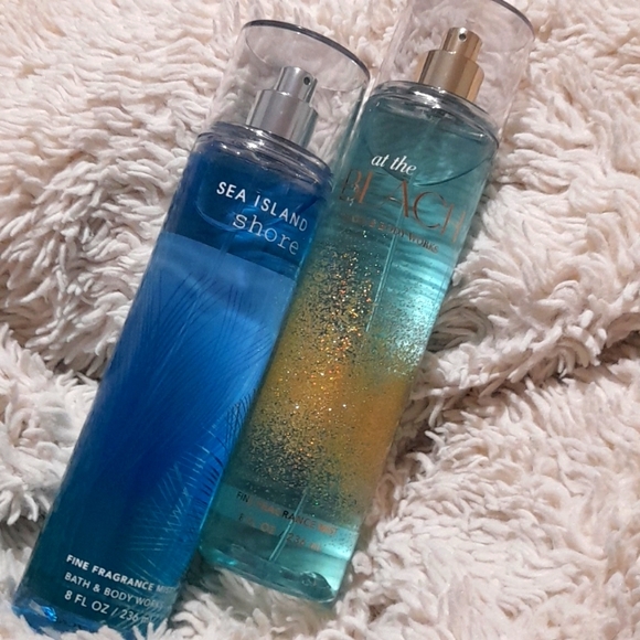 Bath & Body Works Other - BBW Sea Island Shore & At The Beach Body Mist duo